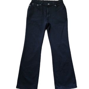 VINTAGE Riveted by Lee Women's Black Bootcut Jeans‎ Sz. 10M